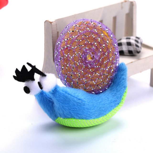 Zabawka dla kota Scratch Ball - trwała, pluszowa i zabawna - Wianko - 7