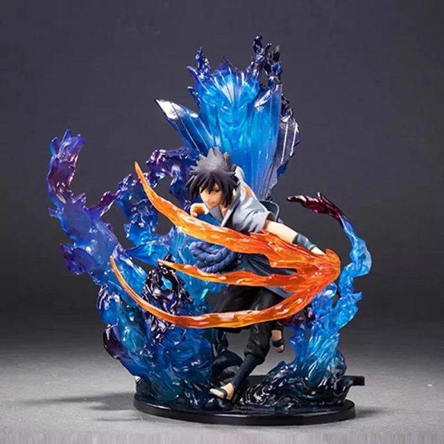 Figurka Naruto Shippuuden Uchiha Itachi Sasuke Susanoo GK Model Figma - kolekcjonerski produkt działu Figurki akcji - Wianko - 3