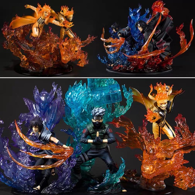 Figurka Naruto Shippuuden Uchiha Itachi Sasuke Susanoo GK Model Figma - kolekcjonerski produkt działu Figurki akcji - Wianko - 1