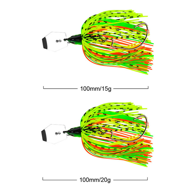 Chatterbait Tackle Fishing - błystka Buzz, Isca Walleye, Fish Bass Pike - przynęta do trollingu Swimbait - Wianko - 9