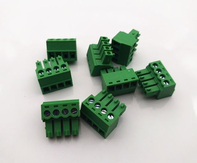 Wtyczka zielonego złącza 15EDGK 3.5mmPitch, terminali TJ3.5 MC1.5 EC350V, 10 sztuk/partia - Wianko - 1