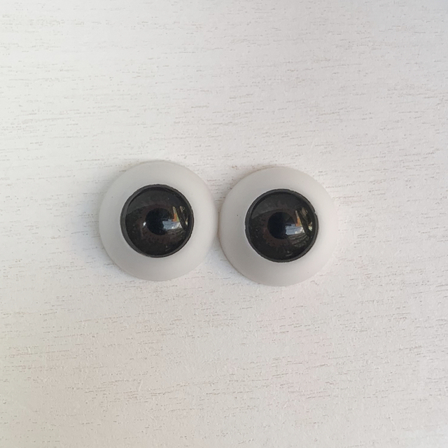12 Pary Oczu 10/12mm dla Lalek Akrylowe BJD Brązowe 3D DIY Kolorowe Gałki Oczne - Wianko - 4