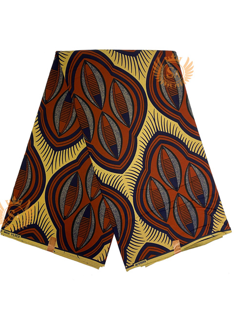 Afrykańska tkanina woskowana Ankara z nadrukami Batik, wysokiej jakości bawełniany materiał z wstawkami, do szycia ubrań N601a - Wianko - 27