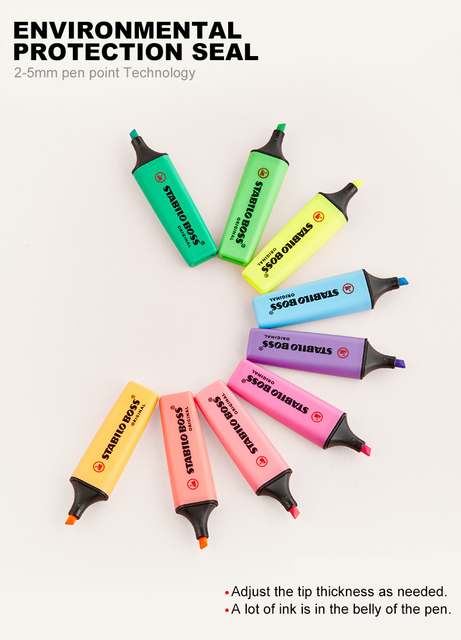 Fluorescencyjny długopis STABILO Mini kolorowe cukierki - Wianko - 7