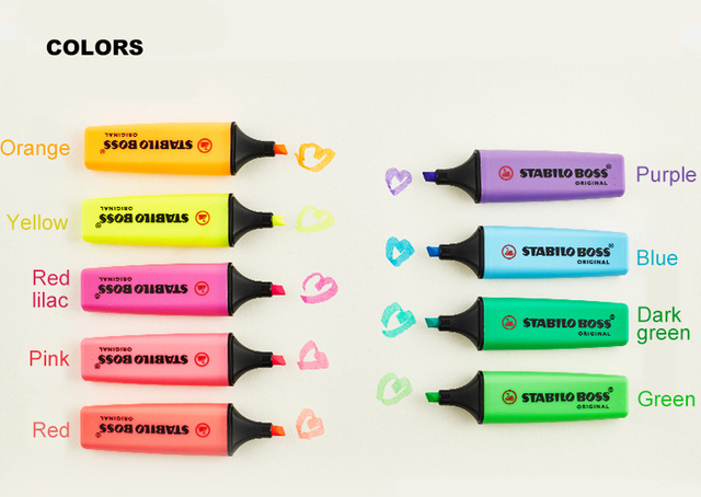 Fluorescencyjny długopis STABILO Mini kolorowe cukierki - Wianko - 6