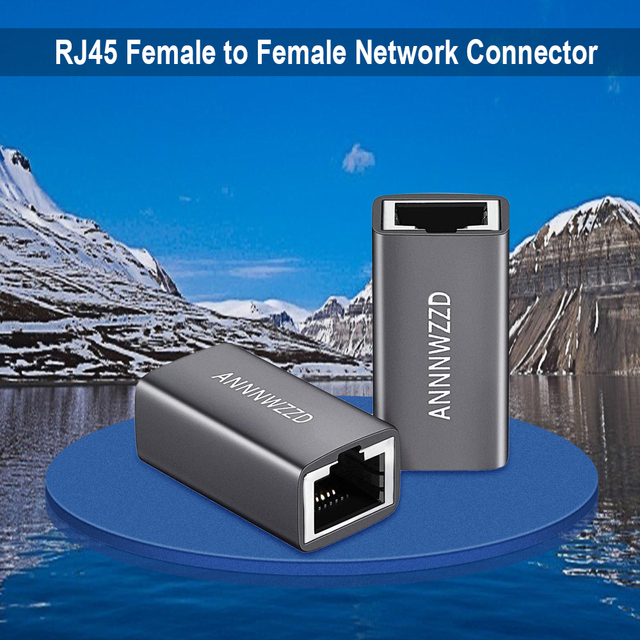 Przedłużacz sieci Ethernet RJ45 Cat7/6/5e 8P8C - adapter żeński do żeńskiego - Wianko - 3