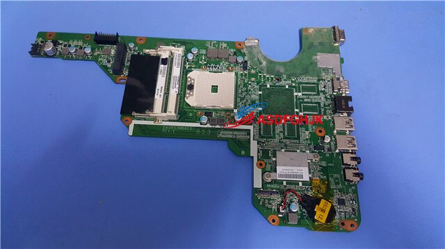 Płyta główna do laptopów HP PAVILION G4 G6 G7-2000 serii 683029-001 DA0R5MB6E1, testowana - 100% sprawna - Wianko - 1
