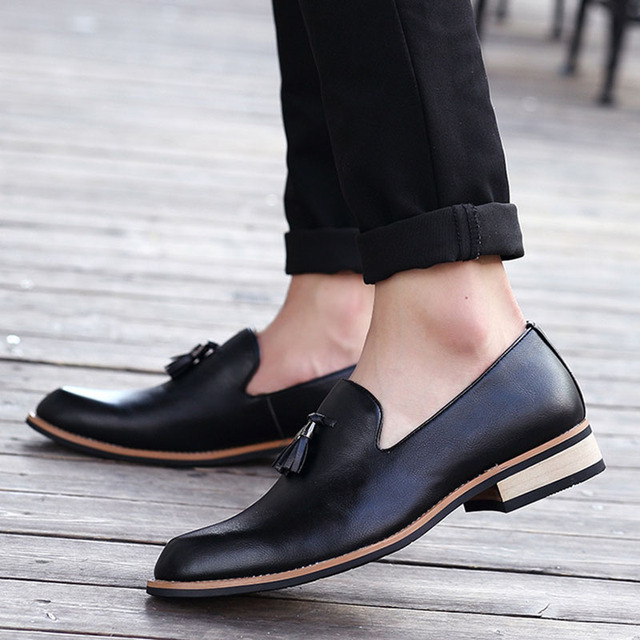 Męskie buty oxfordzkie w stylu brytyjskim, 2022, skórzane, trzykrotnie zszywane, idealne na wesele i do biura - Wianko - 30
