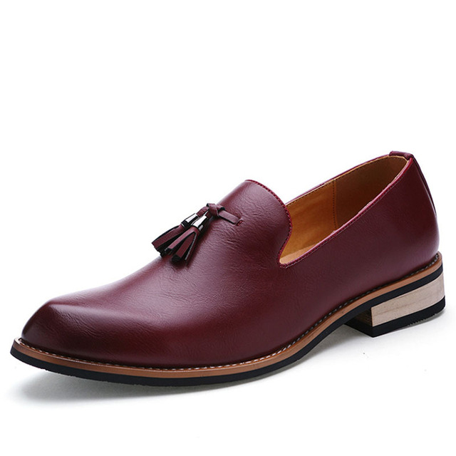 Męskie buty oxfordzkie w stylu brytyjskim, 2022, skórzane, trzykrotnie zszywane, idealne na wesele i do biura - Wianko - 4