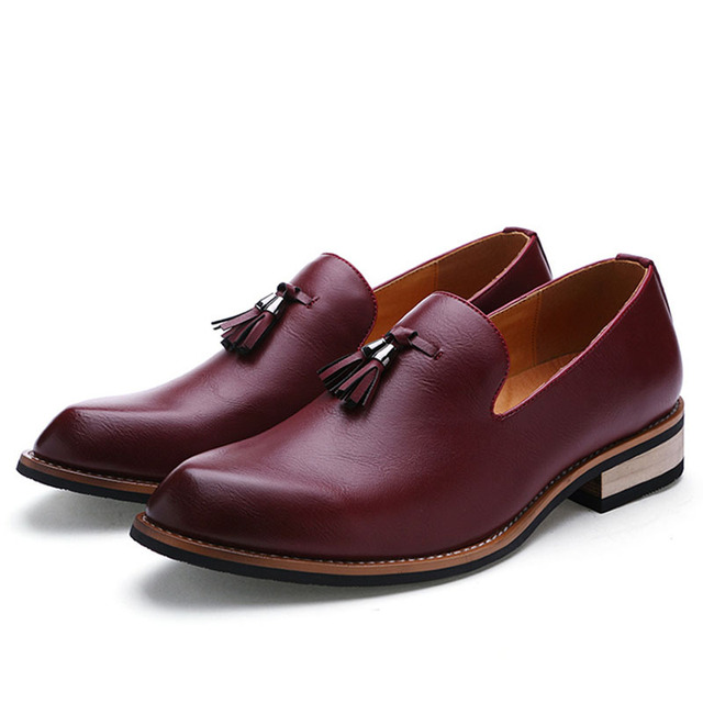 Męskie buty oxfordzkie w stylu brytyjskim, 2022, skórzane, trzykrotnie zszywane, idealne na wesele i do biura - Wianko - 7