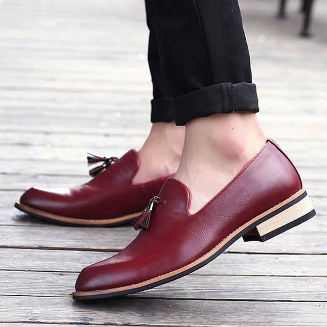 Męskie buty oxfordzkie w stylu brytyjskim, 2022, skórzane, trzykrotnie zszywane, idealne na wesele i do biura - Wianko - 22