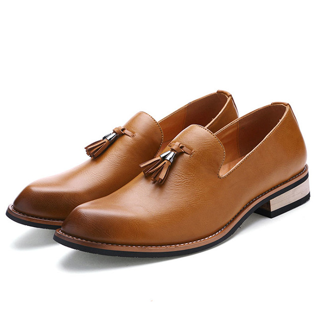 Męskie buty oxfordzkie w stylu brytyjskim, 2022, skórzane, trzykrotnie zszywane, idealne na wesele i do biura - Wianko - 12