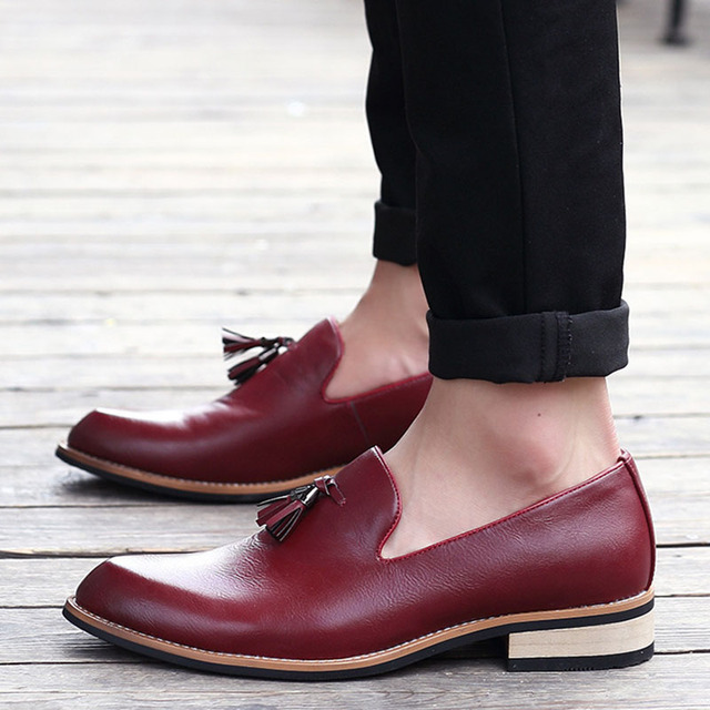 Męskie buty oxfordzkie w stylu brytyjskim, 2022, skórzane, trzykrotnie zszywane, idealne na wesele i do biura - Wianko - 18