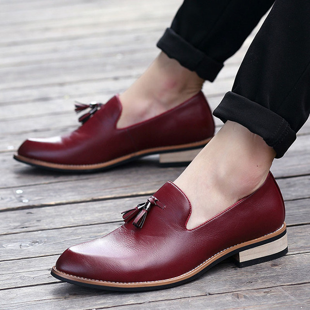 Męskie buty oxfordzkie w stylu brytyjskim, 2022, skórzane, trzykrotnie zszywane, idealne na wesele i do biura - Wianko - 23