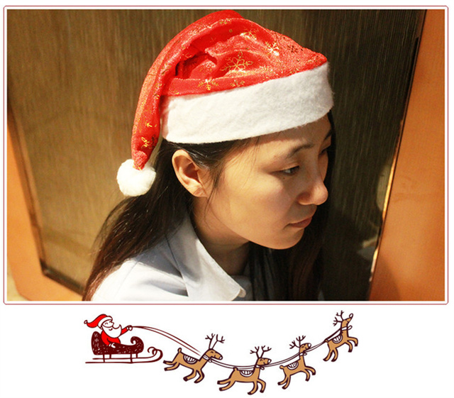 Kreskówkowy świecący kapelusz Bożonarodzeniowy dla dzieci - uroczysta dekoracja z Mikołajem dla rodziców i dzieci - Wianko - 8