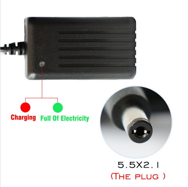 Ładowarka AC DC 4.2V 3A 5.5*2.1mm do baterii 18650 Li-ion li-po, 1-seryjna, 3.6V 3.7V, darmowa wysyłka - Wianko - 6