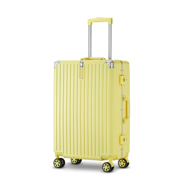 Letnia żółta kątowa srebrna ramka bagażowa - Wianko - 2