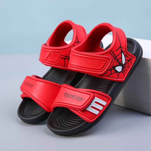 Sandały dziecięce Spider-Man EVA z motywem myszki Miki - antypoślizgowe buty na plażę dla chłopców - Wianko - 5