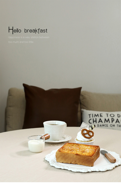 Sztuczny ser tosty i fałszywe smażone jajka - formy PU do dekoracji domu, prezentacji żywności i fotografii - Wianko - 1