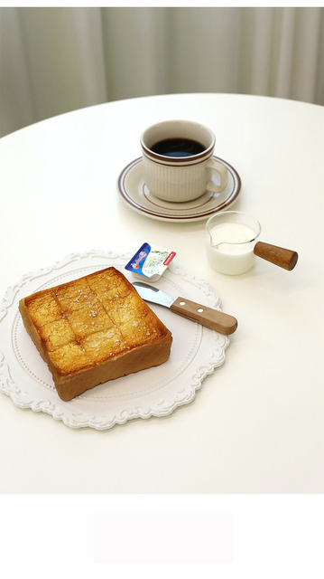 Sztuczny ser tosty i fałszywe smażone jajka - formy PU do dekoracji domu, prezentacji żywności i fotografii - Wianko - 5