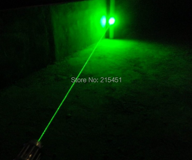 Potężny laser o mocy 500W, zasięg 5000000m, 532nm, do oświetlania i sygnalizacji w terenie, z funkcją spalania meczu, świecy i zapalonego papierosa, model Wicked + 5 - Wianko - 14