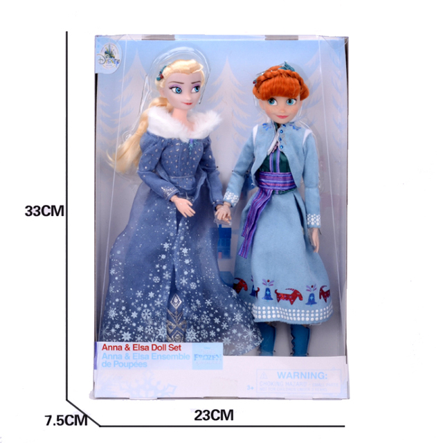 Disney Frozen 2 - Lalka królowa śniegu Elsa Anna z oryginalnym modelem, idealny prezent urodzinowy dla dziewczynki - Wianko - 6