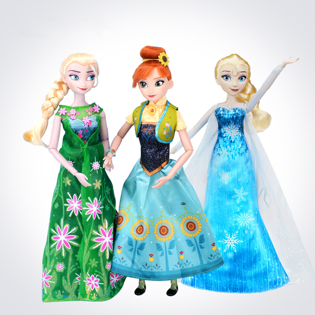 Disney Frozen 2 - Lalka królowa śniegu Elsa Anna z oryginalnym modelem, idealny prezent urodzinowy dla dziewczynki - Wianko - 4