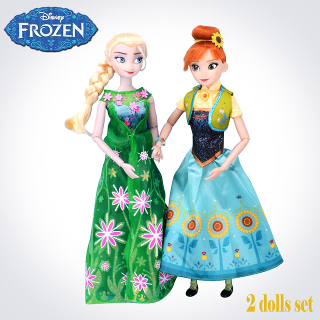 Disney Frozen 2 - Lalka królowa śniegu Elsa Anna z oryginalnym modelem, idealny prezent urodzinowy dla dziewczynki - Wianko - 3