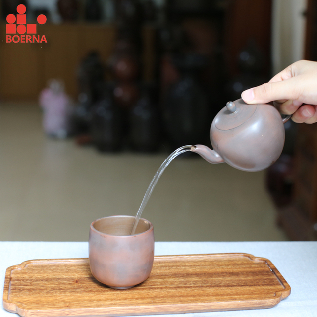 Nixing Tao 150ml - zdrowotny dzbanek do herbaty handmade z gliny chińskiego mistrza KungFu Teaset MeirenJian Pot dla Dalongpao - Wianko - 1