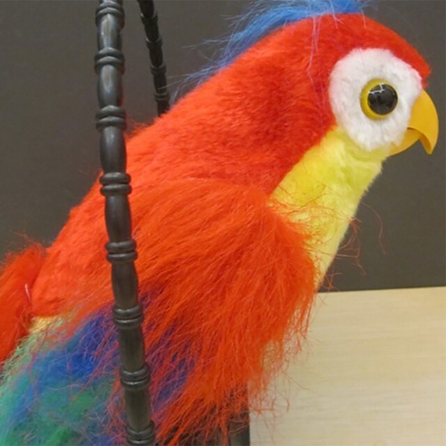 Elektryczna papuga naśladująca głosy - prezent urodzinowy dla dzieci - Wianko - 5