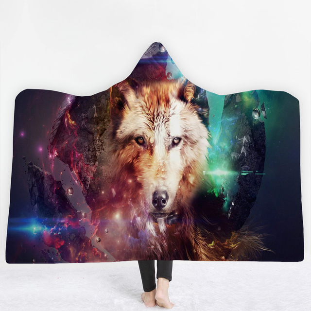 Miękki kocyk zwierzęcy wilki - utrzymujący ciepło, wygodny i nowoczesny design - Wianko - 15