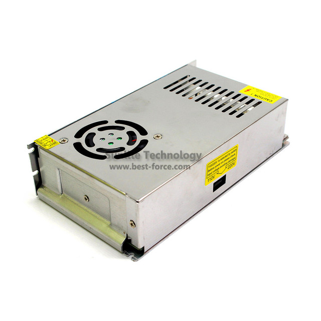 Zasilacz impulsowy regulowanej mocy 300W 24V DC24V SM[S transformator 220V 110V AC do taśmy LED światła CNC CCTV 3D drukarki - Wianko - 9