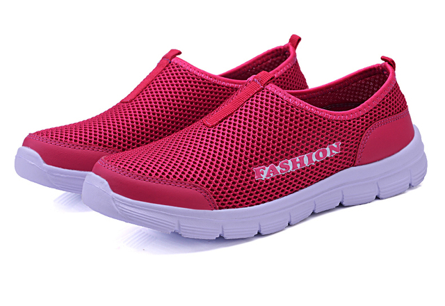 Kobiety sandały siatka powietrzna light mieszka oddychające buty sneakers - Wianko - 24