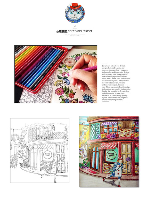 Zestaw 5 kolorowanek dla dzieci z ołówkiem - edukacyjne narzędzia szkolne DIY handmade - Wianko - 7