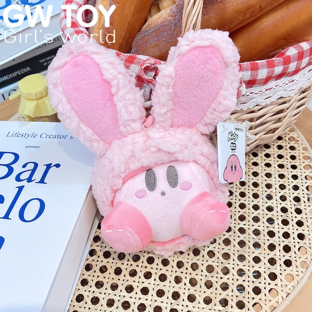 Pluszowa zabawka Gwiazda Kabi krzyżowa uszy królika anime - uroczy wisiorek dla fanów filmów i TV - Wianko - 19