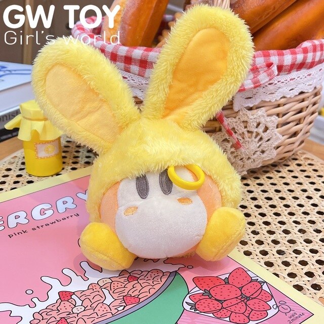 Pluszowa zabawka Gwiazda Kabi krzyżowa uszy królika anime - uroczy wisiorek dla fanów filmów i TV - Wianko - 17