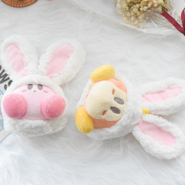 Pluszowa zabawka Gwiazda Kabi krzyżowa uszy królika anime - uroczy wisiorek dla fanów filmów i TV - Wianko - 6