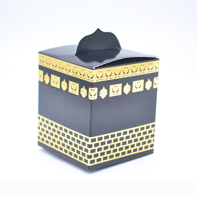 Hajj pielgrzymka - złota foliowana torba z nadrukiem muzułmańskim Ramadan Kaaba - Wianko - 5