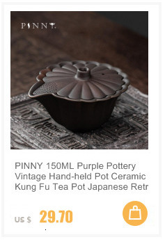 Fioletowa ceramika Kung Fu - filiżanka ceramiczna matowa do herbaty - Wianko - 9