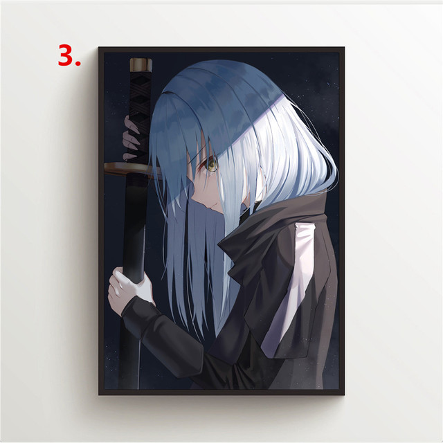 Plakat na ścianę Reinkarnacja jako szlam Anime - obraz dekoracyjny na płótnie - Wianko - 15