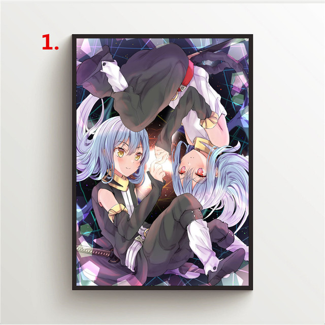 Plakat na ścianę Reinkarnacja jako szlam Anime - obraz dekoracyjny na płótnie - Wianko - 19