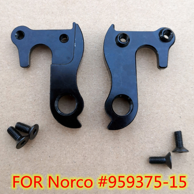 Przerzutka rowerowa tylna 2pc CNC wieszak NORCO #959375-15 Phaser 1 2 3 Fluid Sight 3 zakres 3 rewolwer 3 XFR MECH dropout - Wianko - 3