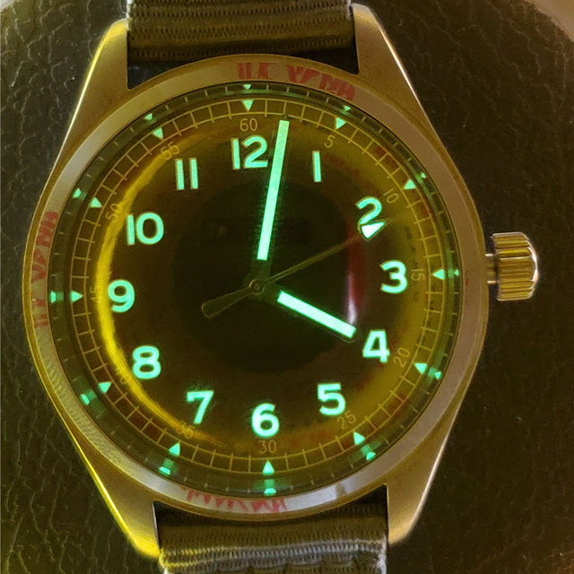 Obudowa zegarka 40mm, stal nierdzewna, szafirowe wzmacniane zielone tarcze, mechanizm automatyczny NH35 Japończyka - Wianko - 2