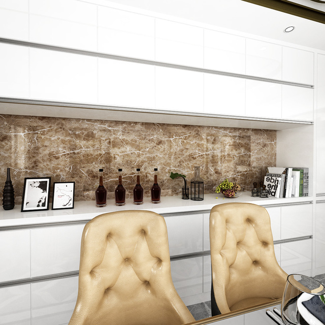 Solidna pvc tapeta samoprzylepna z kolorowym marmurowym wzorem do renowacji mebli dekoracyjnych w łazience i kuchni - Wianko - 26