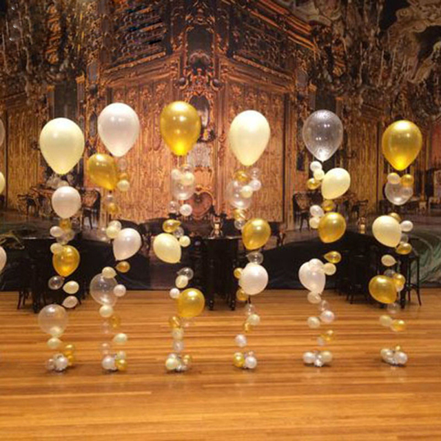 Plastikowy łańcuch na balony z otworami - 5M - PVC - Wedding Party - dekoracja balony - 110 podwójnych otworów - Wianko - 6