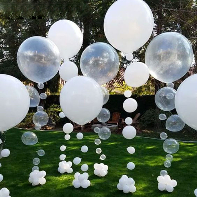 Plastikowy łańcuch na balony z otworami - 5M - PVC - Wedding Party - dekoracja balony - 110 podwójnych otworów - Wianko - 5