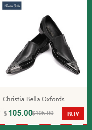 Formalne męskie buty biurowe Christia Bella z naturalnej skóry w stylu lita, dostępne w dużych rozmiarach - Wianko - 50