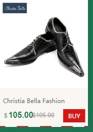 Formalne męskie buty biurowe Christia Bella z naturalnej skóry w stylu lita, dostępne w dużych rozmiarach - Wianko - 53