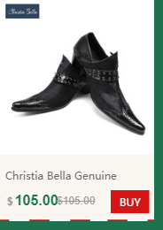Formalne męskie buty biurowe Christia Bella z naturalnej skóry w stylu lita, dostępne w dużych rozmiarach - Wianko - 61