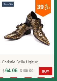 Formalne męskie buty biurowe Christia Bella z naturalnej skóry w stylu lita, dostępne w dużych rozmiarach - Wianko - 62